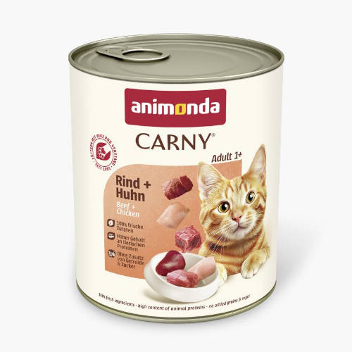 Animonda Carny Adult (marha,csirke) konzerv - Felnőtt macskák részére (800g)