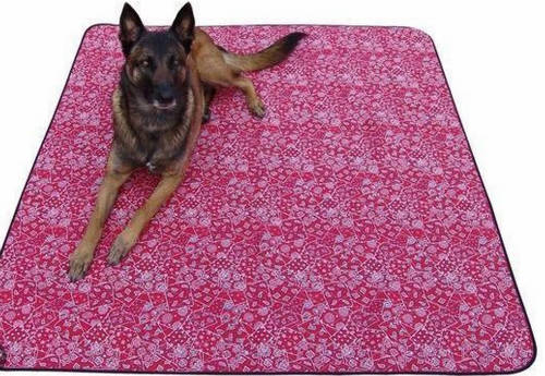 Aqua Coolkeeper hűtőpléd piros western M (60x50cm)