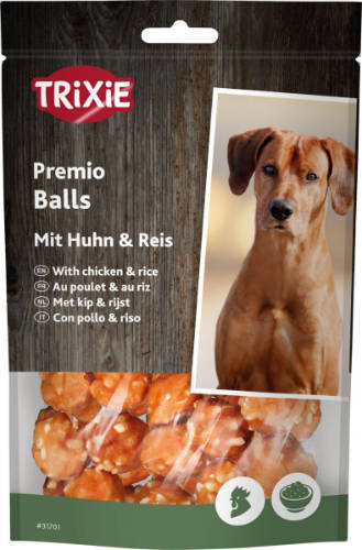 Trixie Premio Rice Chicken Balls - jutalomfalat (csirke,rizs) kutyák részére (80g)