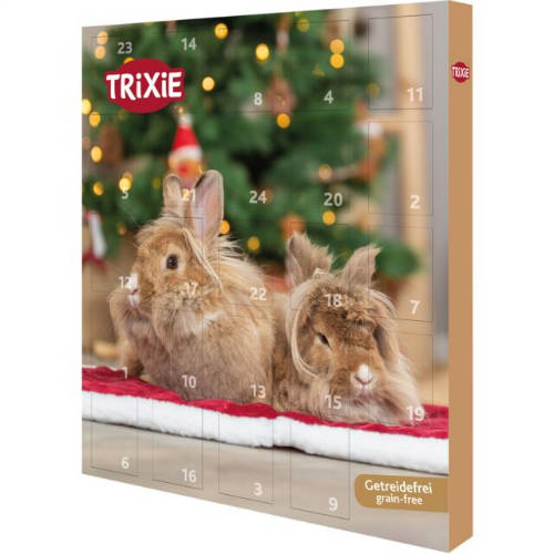 Trixie Advent Calendar for Small Animals - jutalomfalat (több féle) rágcsálók részére