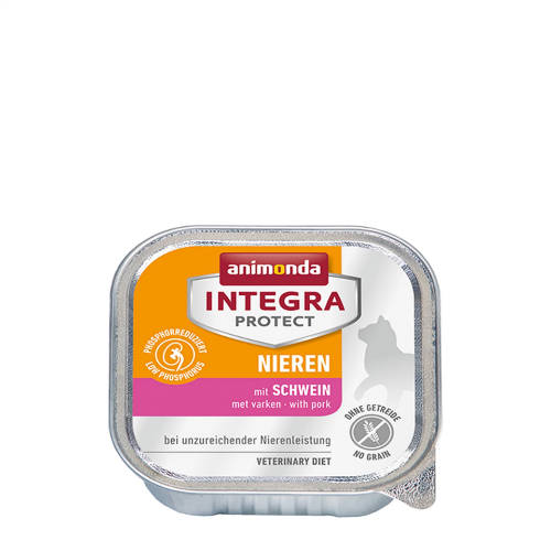 Animonda Integra Nieren (sertés) alutálkás - Vesebeteg macskák részére (100g)