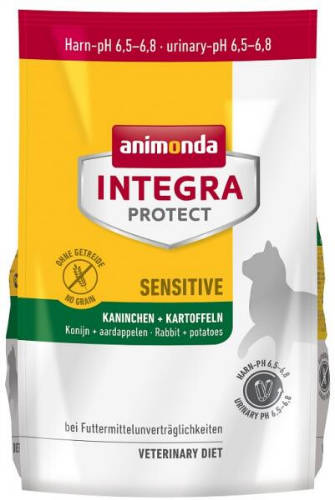 Animonda Integra Sensitive száraztáp - Táplálék intoleranciás macskák részére (300g)