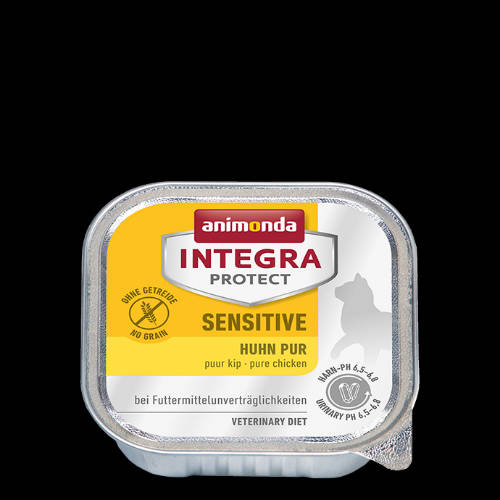 Animonda Integra Sensitive (csirke) alutálkás - Táplálék-intoleranciás macskák részére (100g)