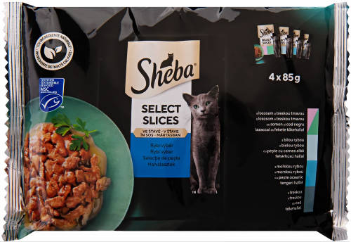 Sheba 4x85g alutasakos Halas