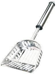 Trixie Stainless Steel Litter Scoop - alomlapát (fém) minden alom tipushoz (M)