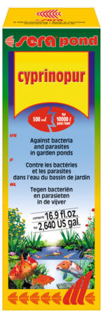 Sera Pond Cyprinopur - Tavi vízkezelőszer baktériumok és paraziták ellen (500ml)