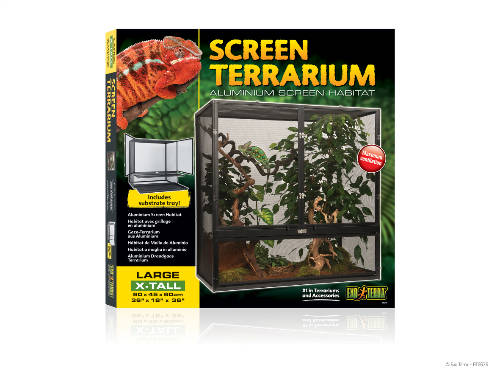 Exo-Terra Screen Terrárium (flexárium) 90x45x90cm