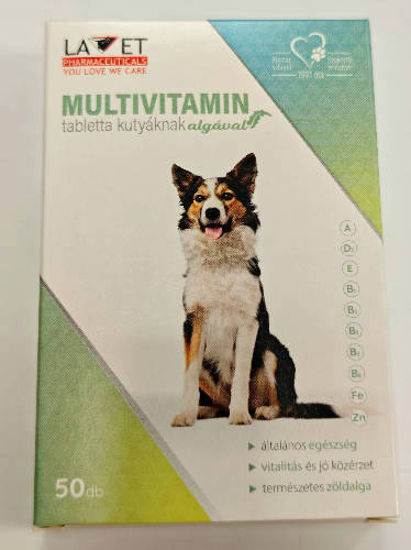 Lavet Multivitamin Mit Algen - Vitamin készítmény (algás) kutyák részére 40g/50db tbl.