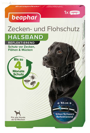 Beaphar gyógynövényes fényvisszaverő nyakörv kutyáknak