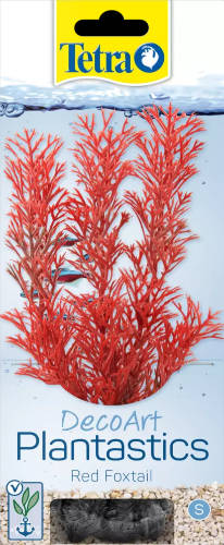 Tetra Decoart Plant - műnövény (Red Foxtail) akvárium részére (S) 15cm