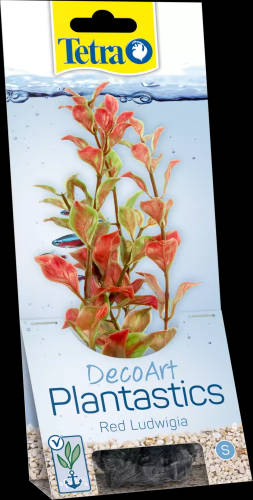 Tetra Decor Plant - műnövény (Red Ludwigia) akváriumokba (S) 15cm
