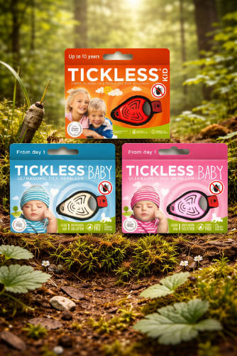 Tickless Baby - Vegyszermentes kullancsriasztó gyermekeknek - bézs