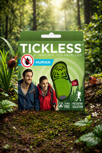 Tickless Human ultrahangos kullancsriasztó minden korosztály számára - zöld