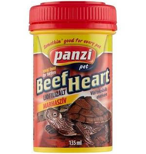 Panzi Szív-Mix, liofilizált marhaszív teknősök részére - 135 ml (ötösével rendelhető!)