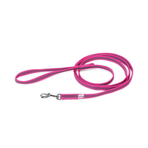 Julius K-9 Color&Gray - póráz (gumis,pink-szürke) kutyák részére (14mm/2m)