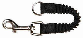 Trixie Shock Absorber - húzáscsillapító (fekete) pórázkiegészítő (L-XL) 35cm/25mm