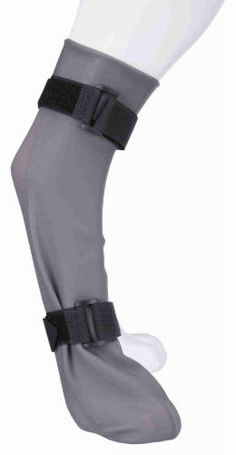 Trixie Protective Sock, Silicone - Védő zokni (szürke,szilikon) kutyák részére (XL) 12cm/45cm