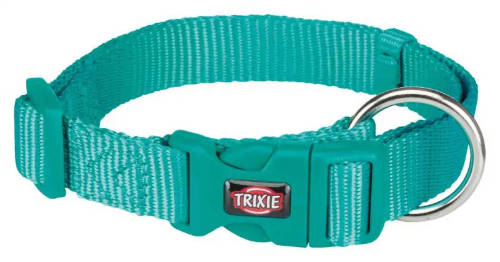 KT24: Trixie prémium - nyakörv - óceánkék - (M-L) 35-55cm/20mm