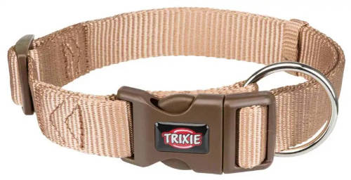 KT24: Trixie prémium - nyakörv - karamell - (L-LX) 40-65cm/25mm