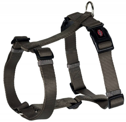 Trixie Premium H- hám - grafitszürke (XS-S) 30-44cm/10mm