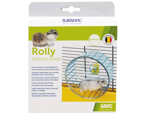 SAVIC Rolly Small - Futókerék (műanyag) rágcsálók részére (Ø14cm)