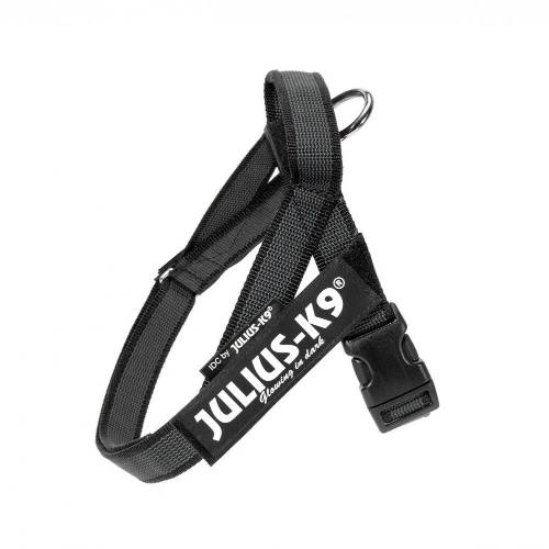 Julius K-9 Color&Gray IDC Hevederhám Mini-Mini méret (fekete) 40-49cm (16IDC-MM-2015)