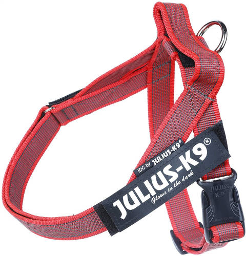 Julius K-9 Color&Gray IDC Hevederhám Mini-Mini méret (piros) 40-49cm (16IDC-MM-R-2015)