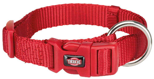 Trixie prémium - nyakörv - piros - (M-L) 35-55cm/20mm