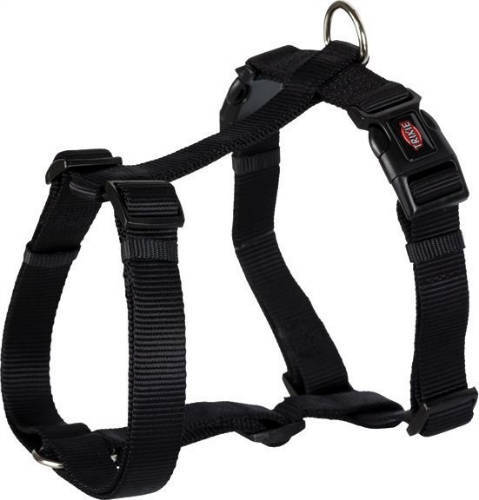 Trixie Premium H- hám - fekete (XS-S) 30-44cm/10mm