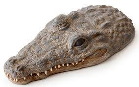 Exo-Terra Croc - lebegő teknőssziget (krokodil) vizi teknősők részére (21x10.5x4.5cm)