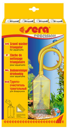 Sera Aljzattisztító - (háromszög) akváriumtechnikák és kiegészítők (14cm)