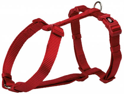 Trixie Premium H-harness - hám (piros) kutyák részére (M-L) 52-75cm/20mm