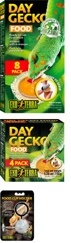 Exo-Terra Day Gecko - teljesértékű eledel Gekkók részére (4db)