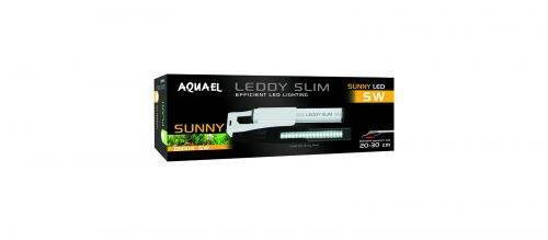 AquaEl Leddy Slim Sunny - LED akváriumvilágítás nyitott akváriumokhoz (5W) 20-30cm