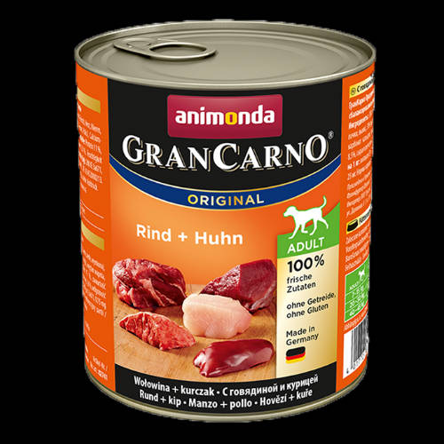 Animonda GranCarno Adult (marha,csirke) konzerv - Felnőtt kutyák részére (800g)