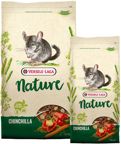 Versele-Laga Nature Chinchilla  - Teljesértékű eleség Csincsillák részére (2,3kg)