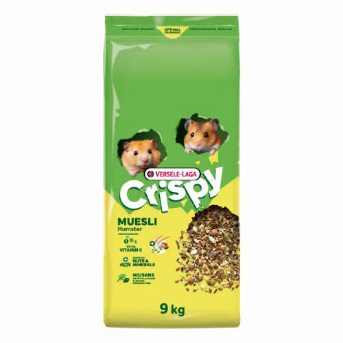 PR.CRISPY MUESLI HAMSTER 9kg