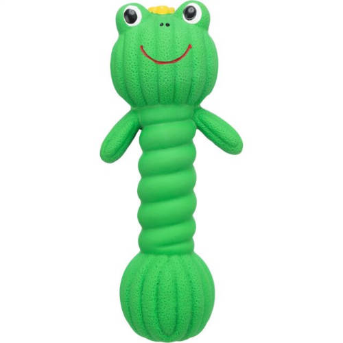 Trixie Dumbell Frog - játék poliészterből (béka) kutyák részére (18cm)