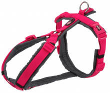 Trixie Trekking - túrahám - fukszia/grafitszürke (M-L) 62-74cm/25mm