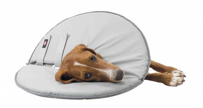 Trixie Protective Collar - védő gallér (szürke) L-XL (53-56cm/27cm)