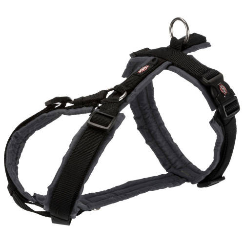 Trixie Trekking - túrahám - fekete/szürke (S) 36-44cm/15mm