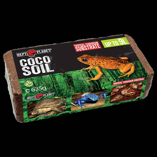 Repti Planet Coco Soil - kókuszrost talaj terráriumokba - (9 liter/635g)