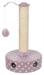 Trixie Junior Scratching Post - kaparófa (világoslila) kölyök macskák részére (47cm/Ø6cm)