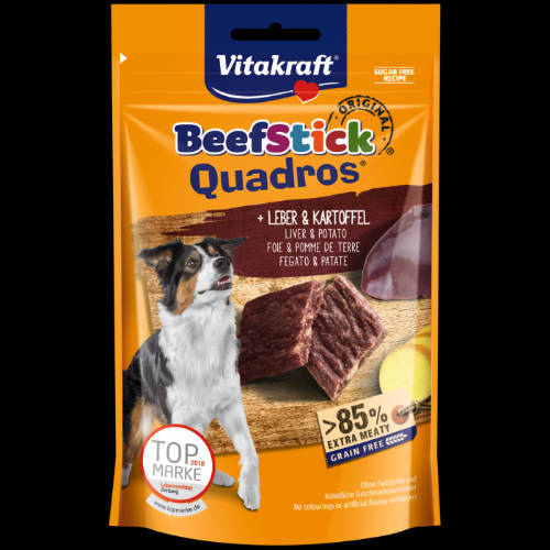 Vitakraft BeefStick - jutalomfalat (máj,burgonya) kistestű kutyák részére (70g)