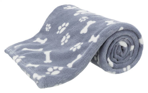 Trixie Kenny Blanket - takaró (kék,mintás) kutyák részére (75x50cm)