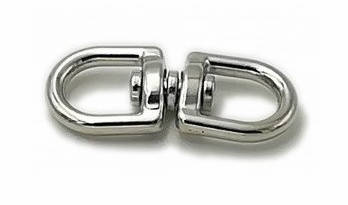 KARABINER FORGÓ összekötő 25*25mm (8cm) III.