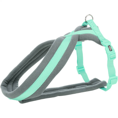 KT24: Trixie Premium Touring Harness - túra hám (menta) L (60-100cm/25mm)