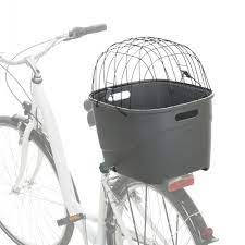 Trixie Basket for Bicycle Carrier - szállítókosár kerékpárra (szürke) kisállatok részére (max:6kg) 36×47×46cm