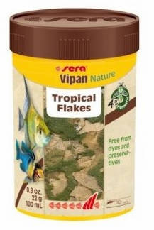Sera Vipan nature - lemezes táplálék díszhalak számára (100ml)