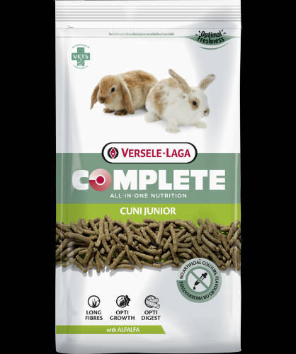 Versele-Laga Complete Cuni junior - Teljesértékű extrudált eleség fiatal nyulak részére (8kg)